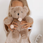 Prudence Bear with Pom Poms (Caramel)