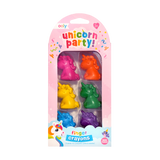 Set of 6 Finger Crayons (Unicorn)
