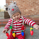 Rudolph Knit Beanie (Reindeer)