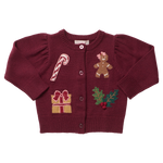 Baby Girls Constance Sweater (Holiday Patches)
