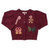 Baby Girls Constance Sweater (Holiday Patches)
