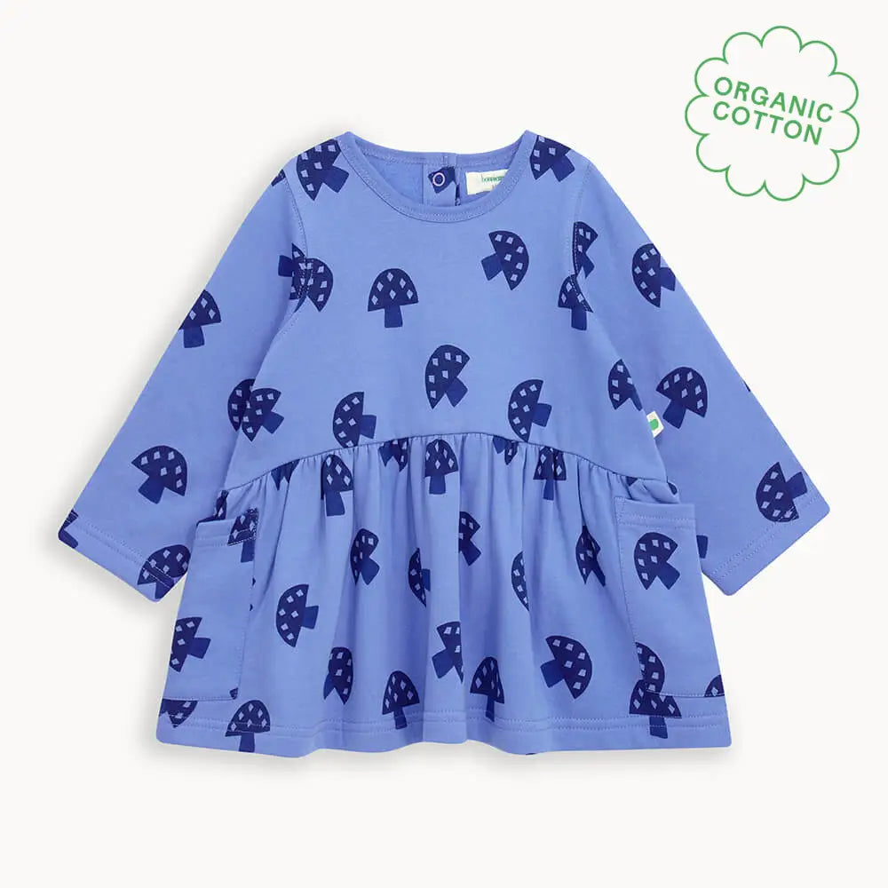 Cora Baby Dress (Mushroom)