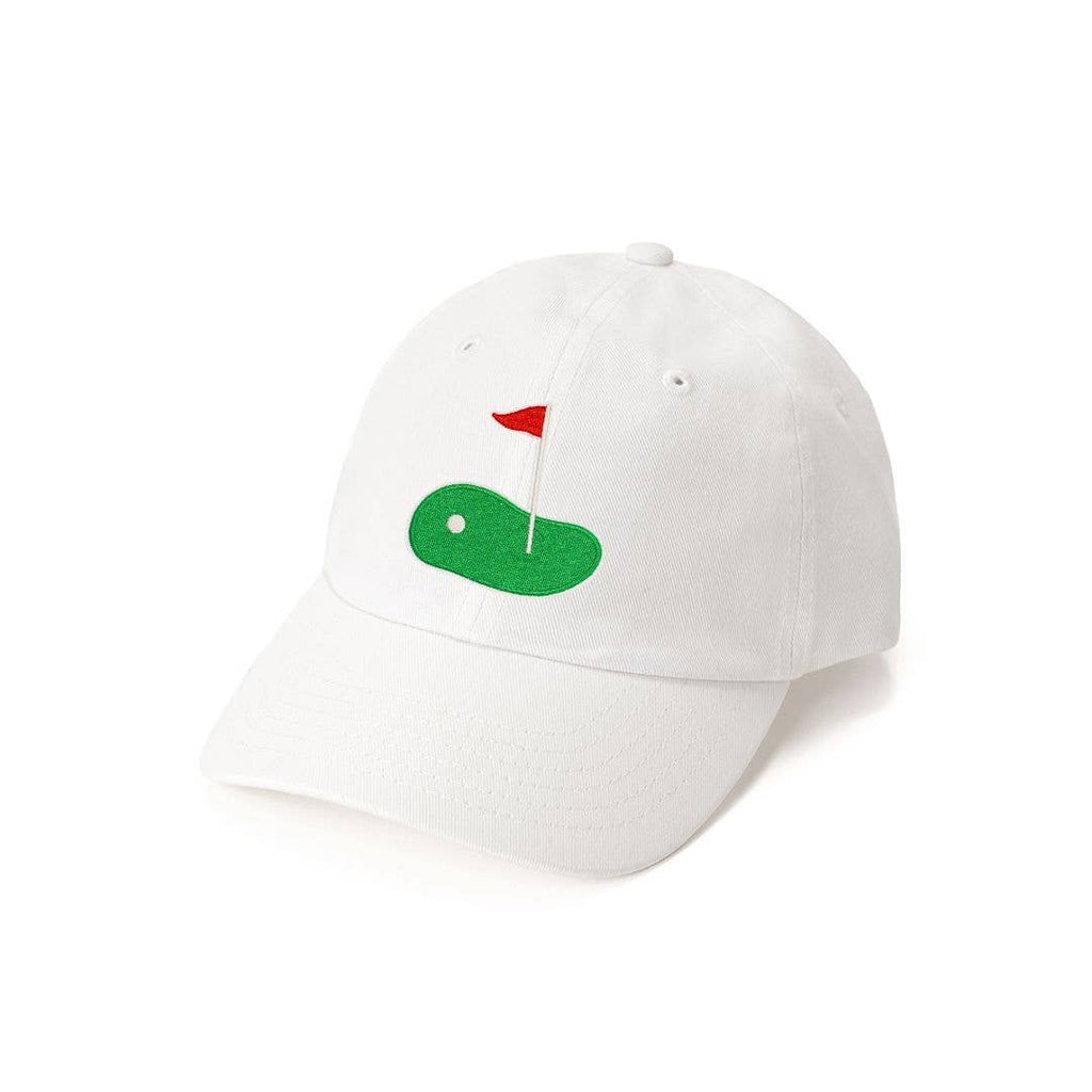Golf Tee Front Flag Patch Baseball Hat