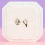Birthday Party Earrings (Flatback/Screw)