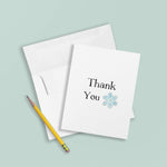 Kids Stationery Box Set - Fill in Winter Theme Thank Yous