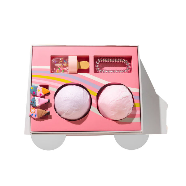 Bath Balm & Accessory Set (Ice Cream Truck)