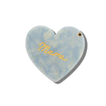 Mama Heart Compact Mirror (Baby Blue)