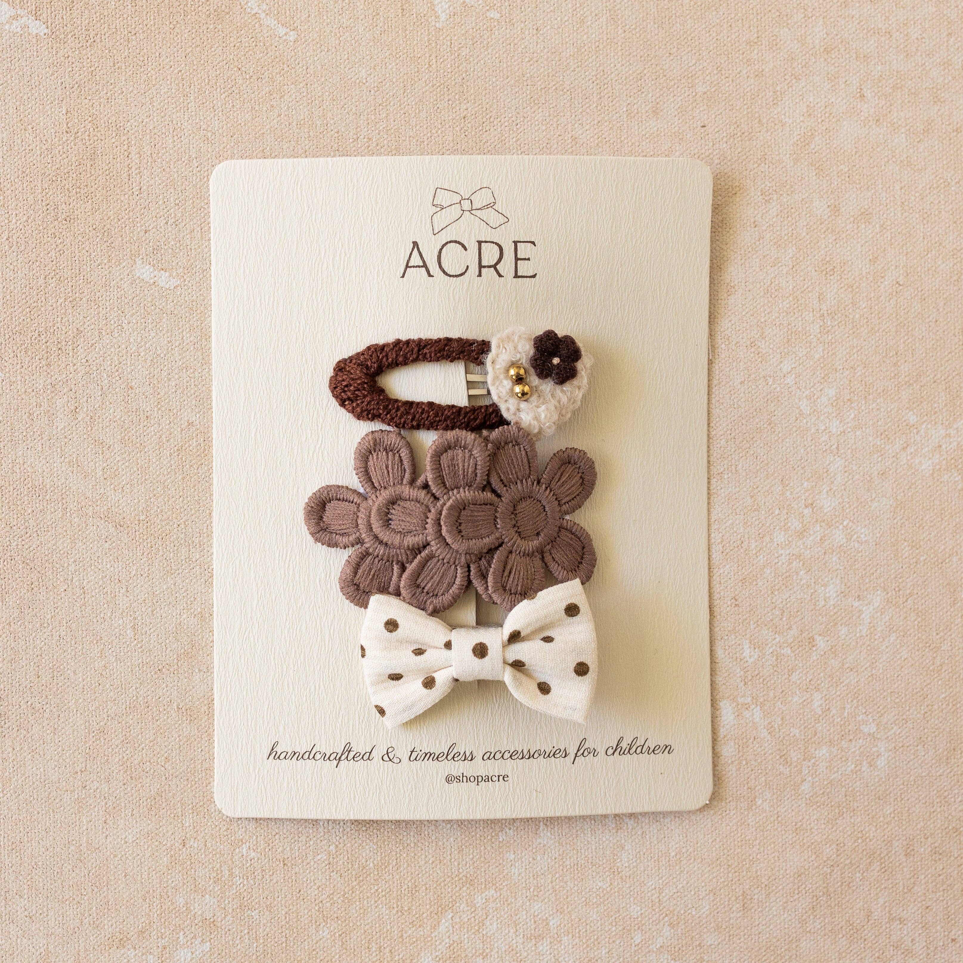 Snap Clip Set (Clove)
