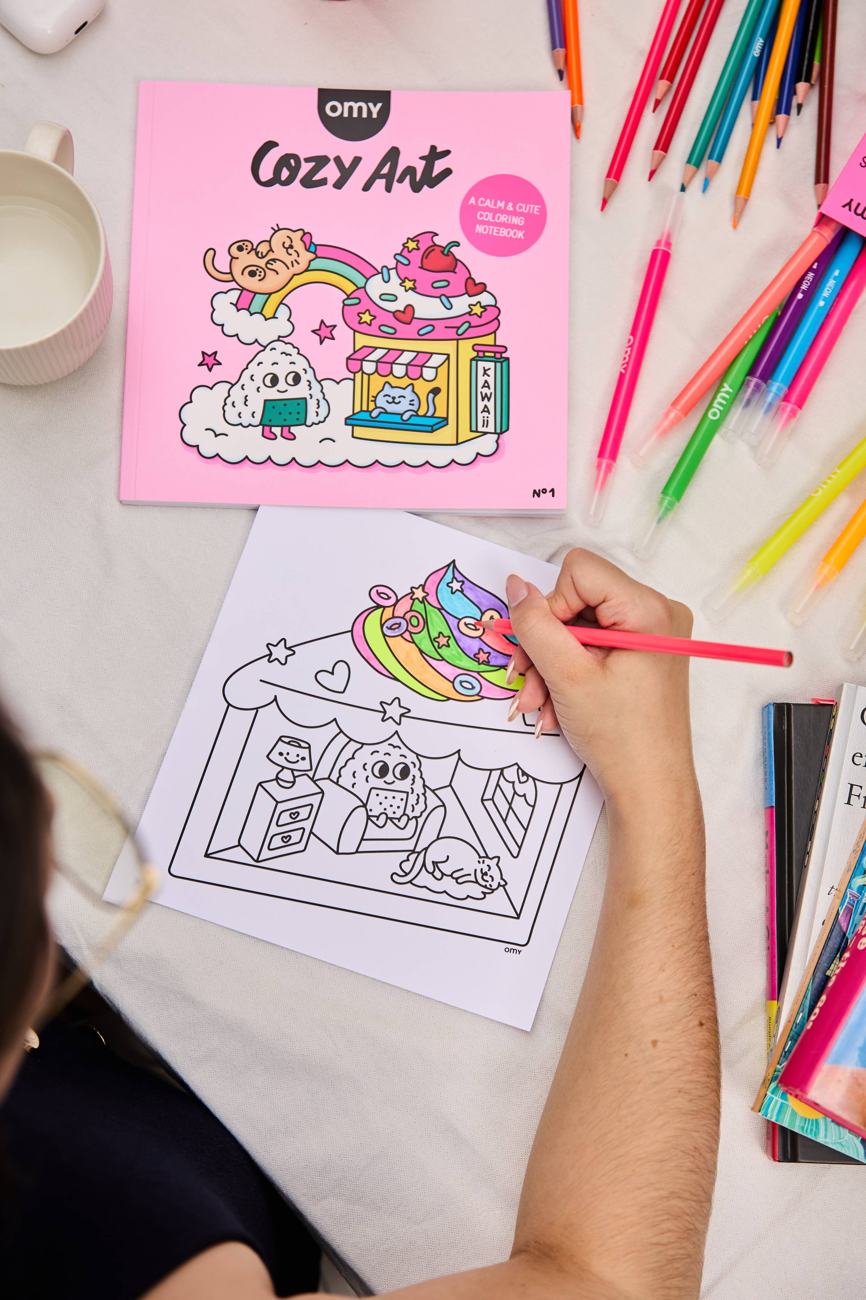 Cozy Art Coloring Book (Kawaii)