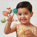 Itzy Bitzy Puppets Bath + Storytelling Toys