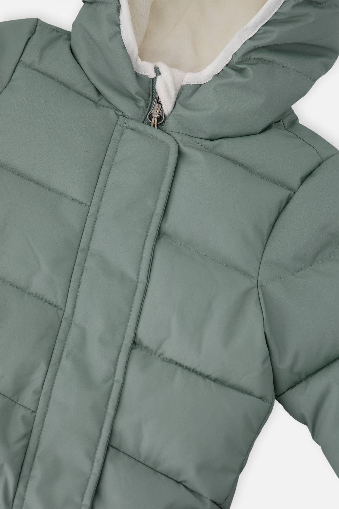 Baby Cloud One Piece Snowsuit (Sage Green)