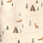 Footie & Wrap Top Baby Set (Forest Friends)