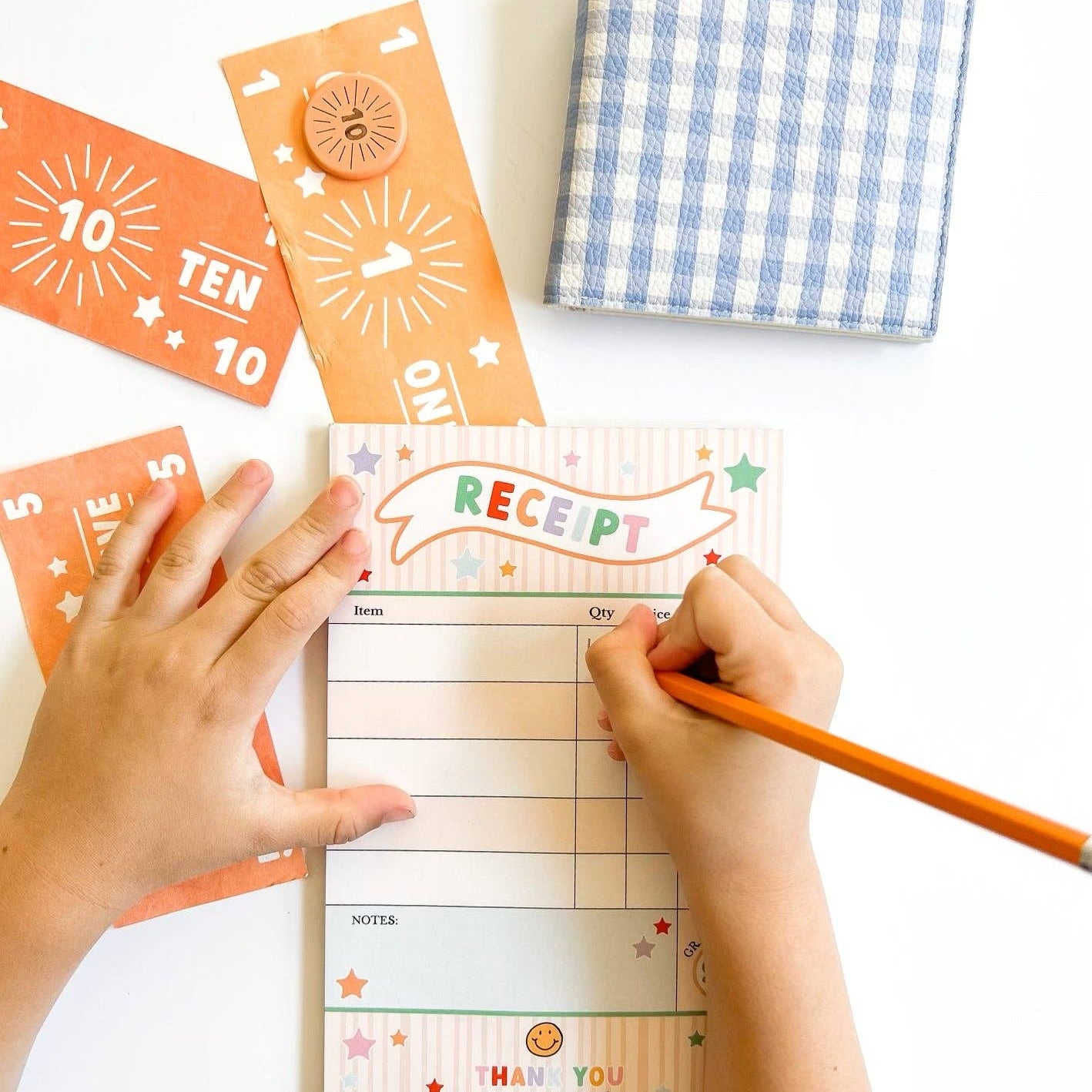 Pretend Play Receipt Notepad (50 Pages)