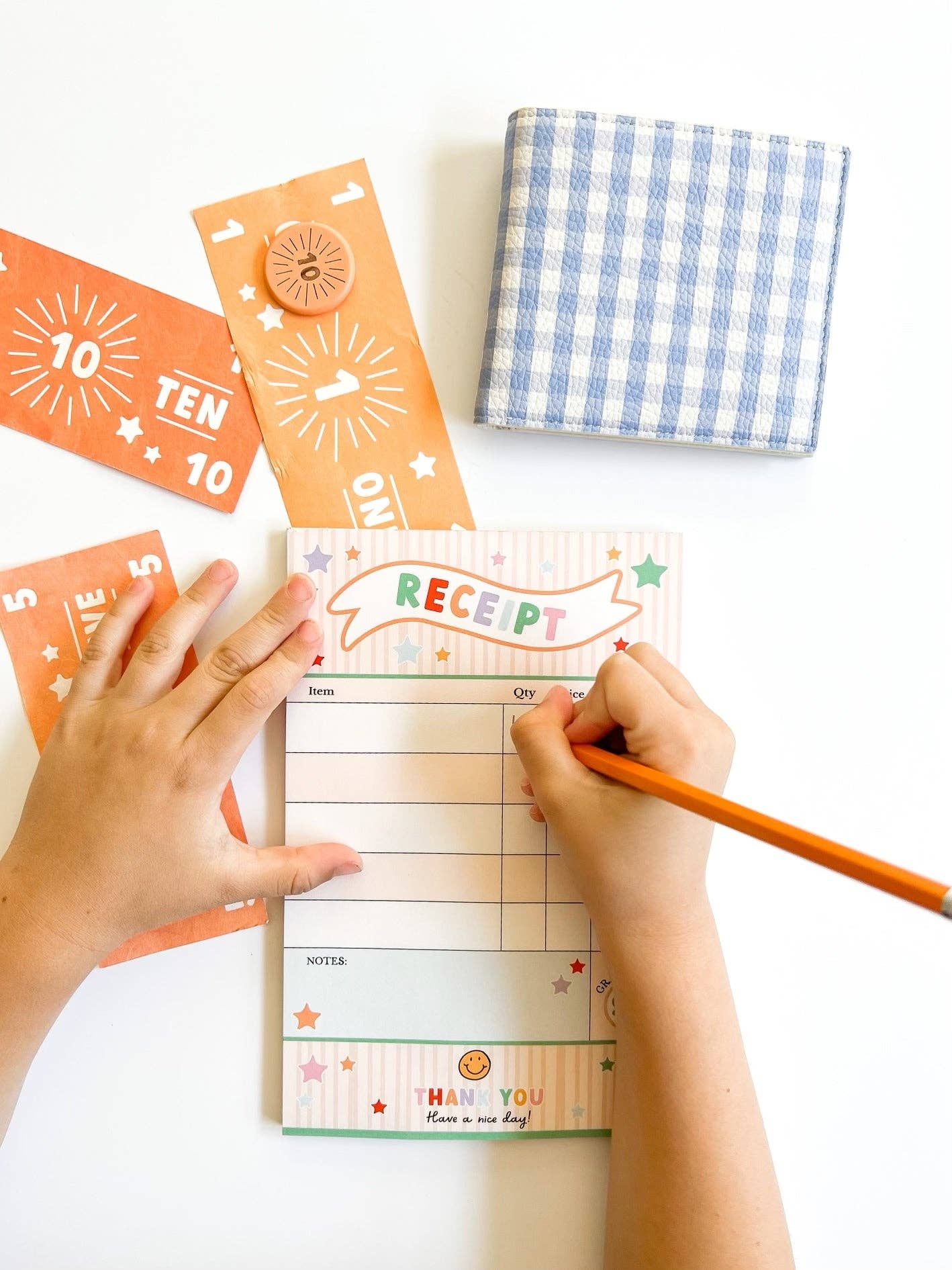 Pretend Play Receipt Notepad (50 Pages)