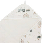 Towel & Wash Cloth Set (Charlie Farmhouse Tractor)