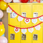 School Days Felt Banner