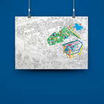 Giant Coloring Poster (Soccer)
