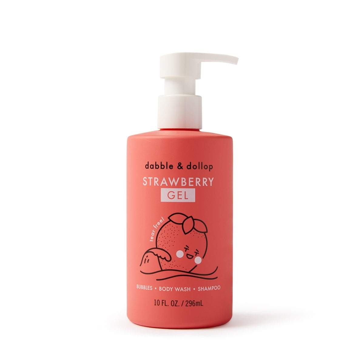 Tear-Free Shampoo, Body Wash & Bubbles (Strawberry)