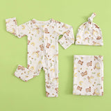 Zippered Baby Romper (Sweet as Honey)