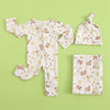 Zippered Baby Romper (Sweet as Honey)