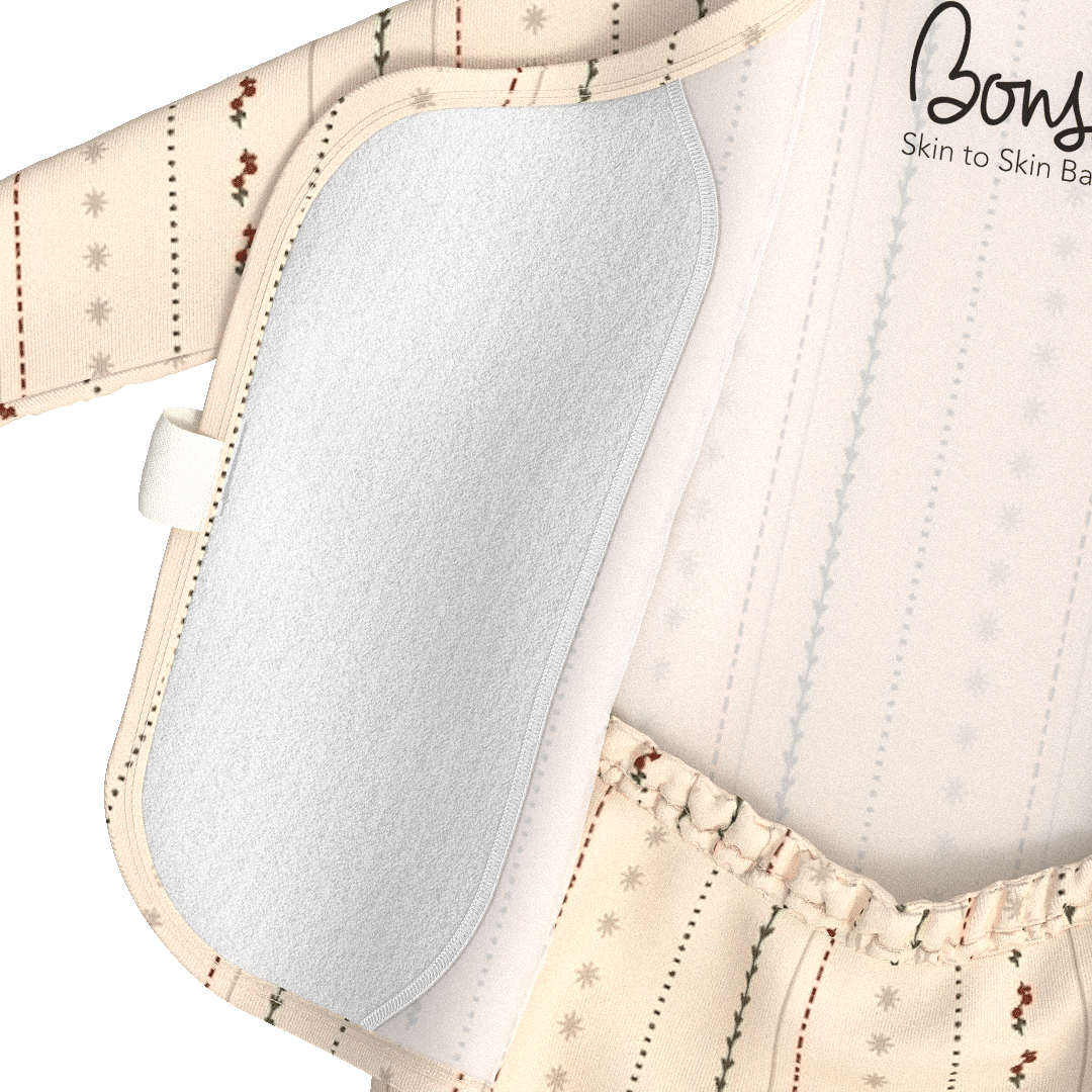 Footie & Wrap Top Baby Set (Mistletoe)