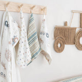 Towel & Wash Cloth Set (Charlie Farmhouse Tractor)