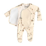 Footie & Wrap Top Baby Set (Forest Friends)