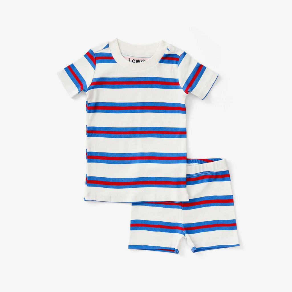 Pajama Set (Multi Stripe/Regatta)