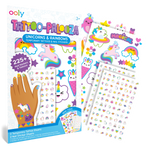 Tattoo-Palooza Tattoos & Nail Stickers (Unicorns & Rainbow)