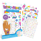 Tattoo-Palooza Tattoos & Nail Stickers (Unicorns & Rainbow)