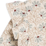 Jine Ruffle Sleeve Romper (Pamela Floral/Mist Navy)