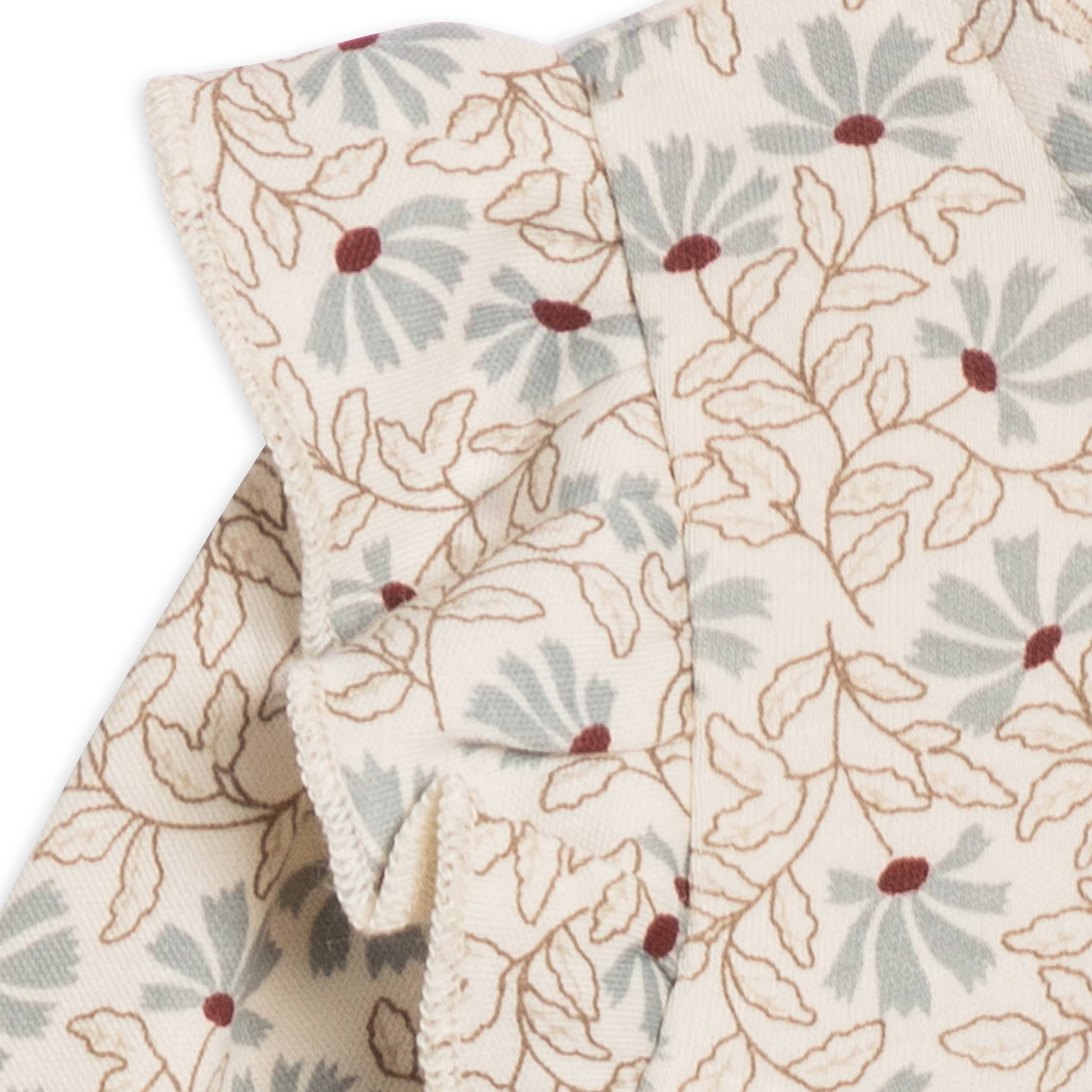 Jine Ruffle Sleeve Romper (Pamela Floral/Mist Navy)