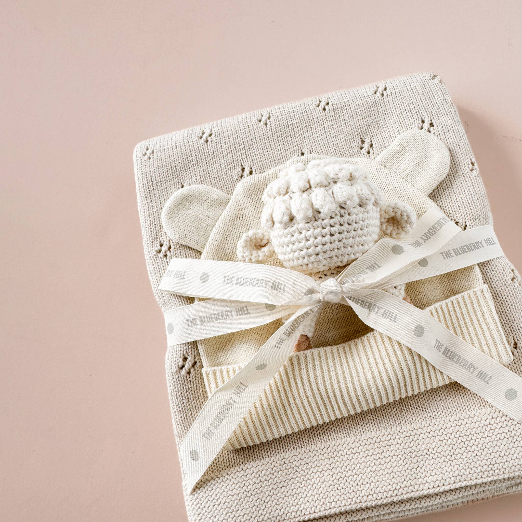 Teether Rattle Toy (Lamb)