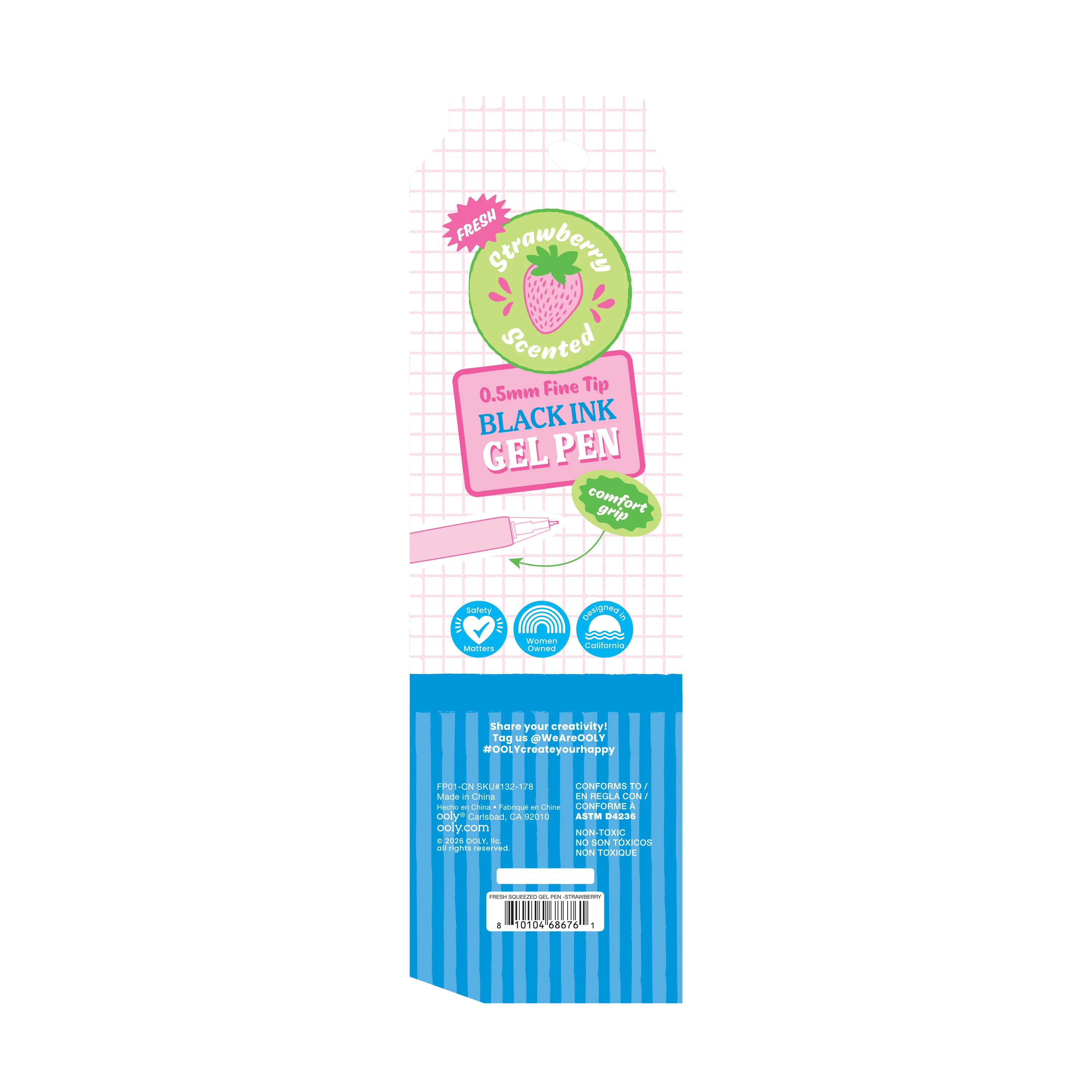 Scented Gel Pen (Strawberry)