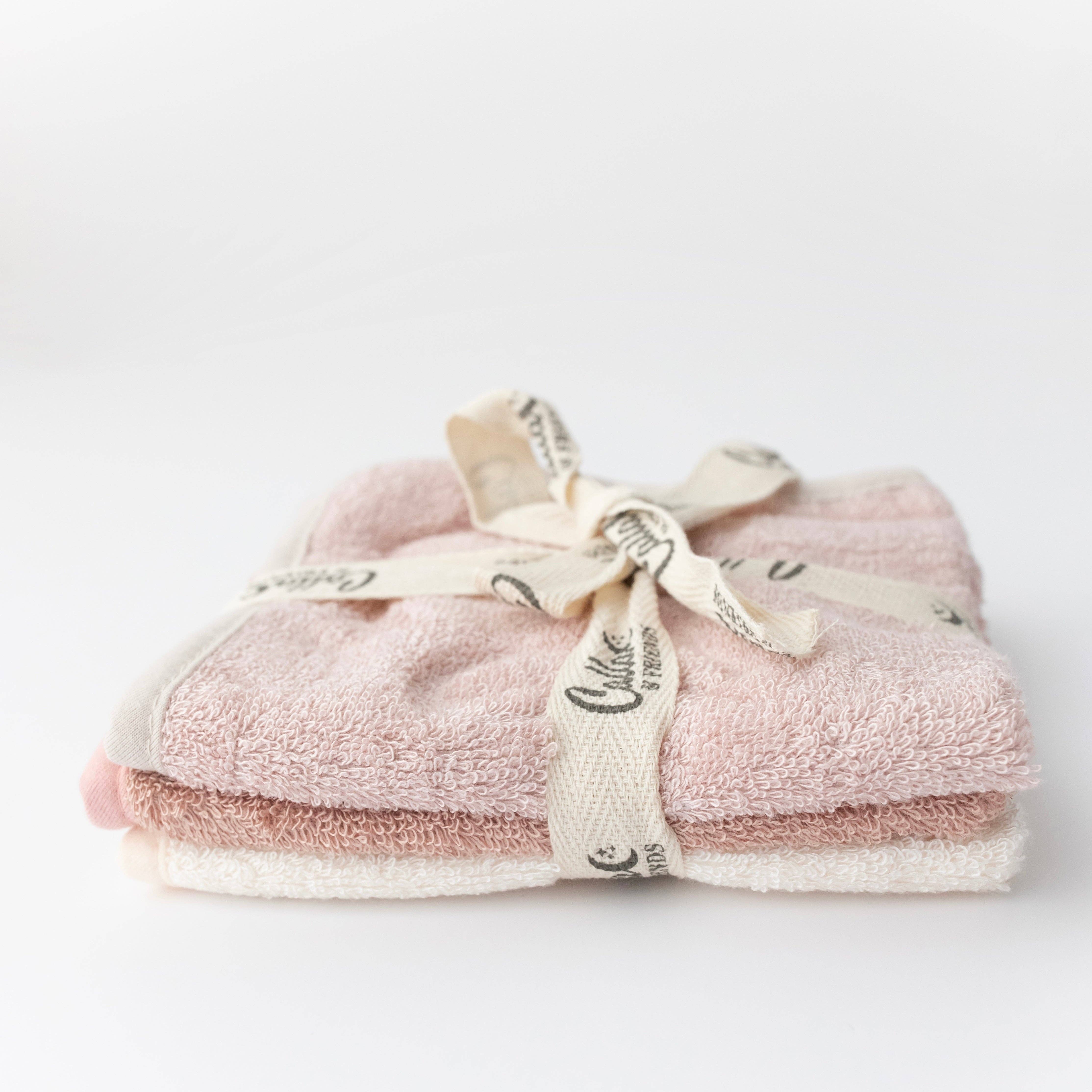 Washcloth Set (Petal Pink)