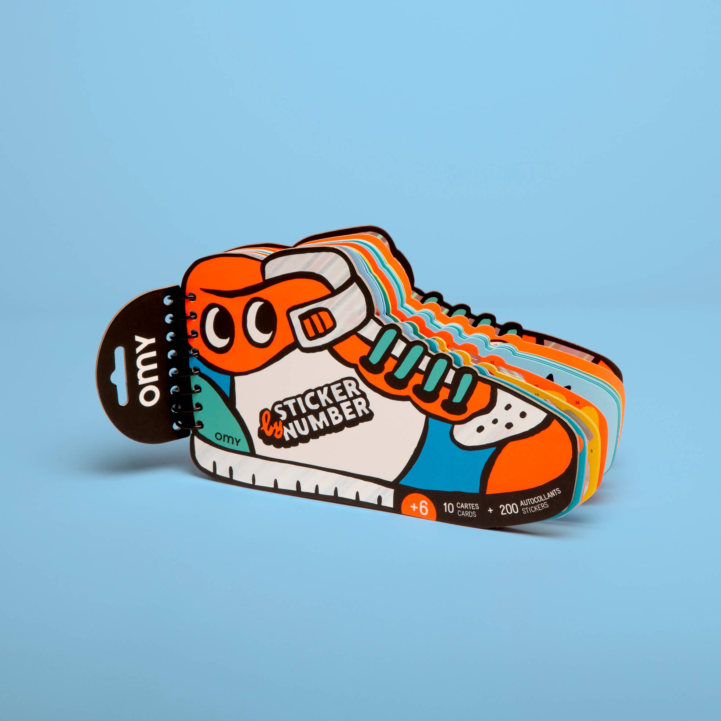 Sticker by Number Book (Sneakers)