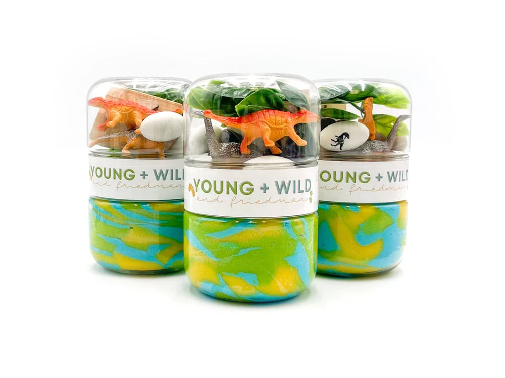 Grab & Go Dough Jar (Dinosaur)