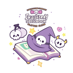 Skullberry Spellbook Glitter Signature Dome Slime
