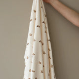 Minky Stretch Luxe Swaddle/Blanket (Meadow)