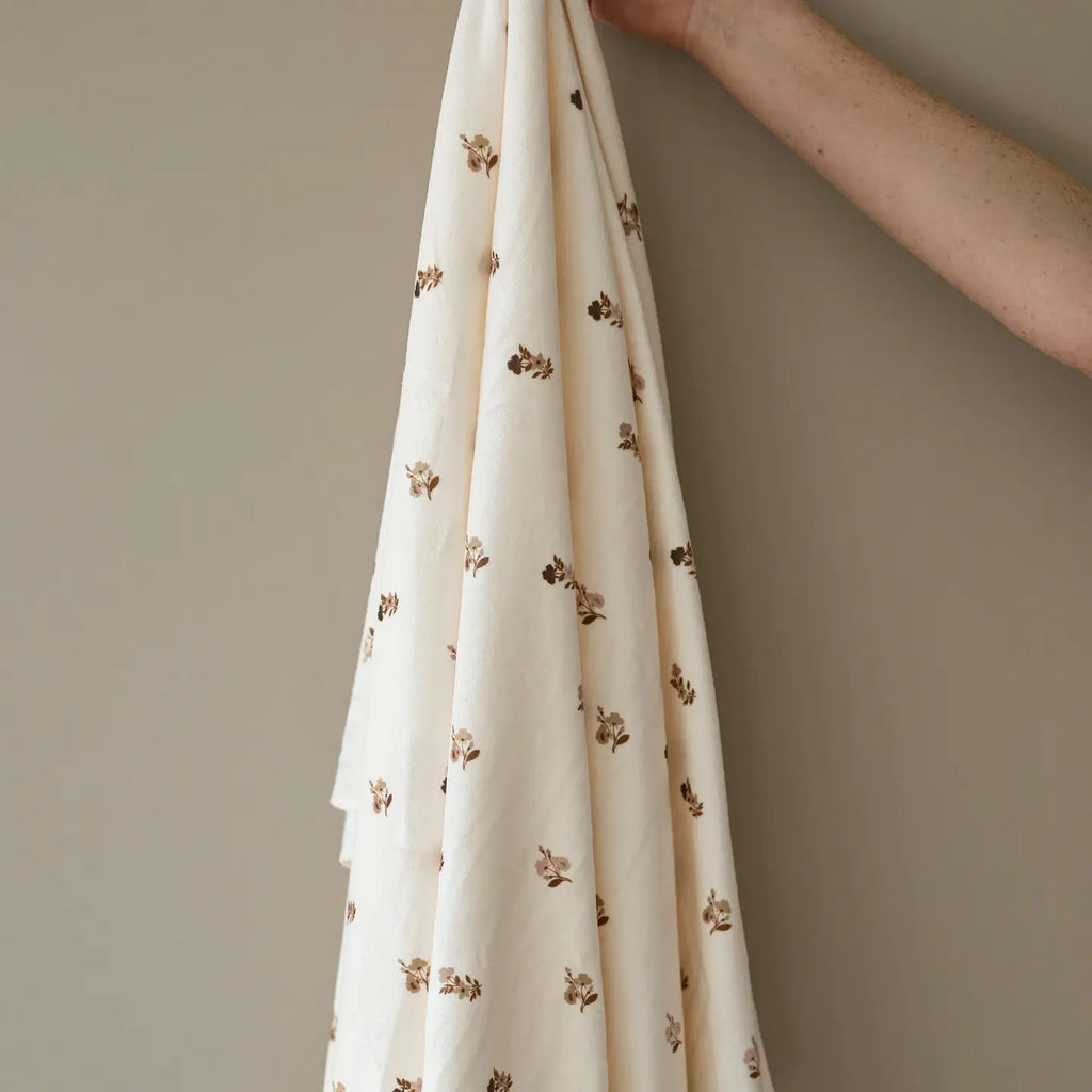 Minky Stretch Luxe Swaddle/Blanket (Meadow)