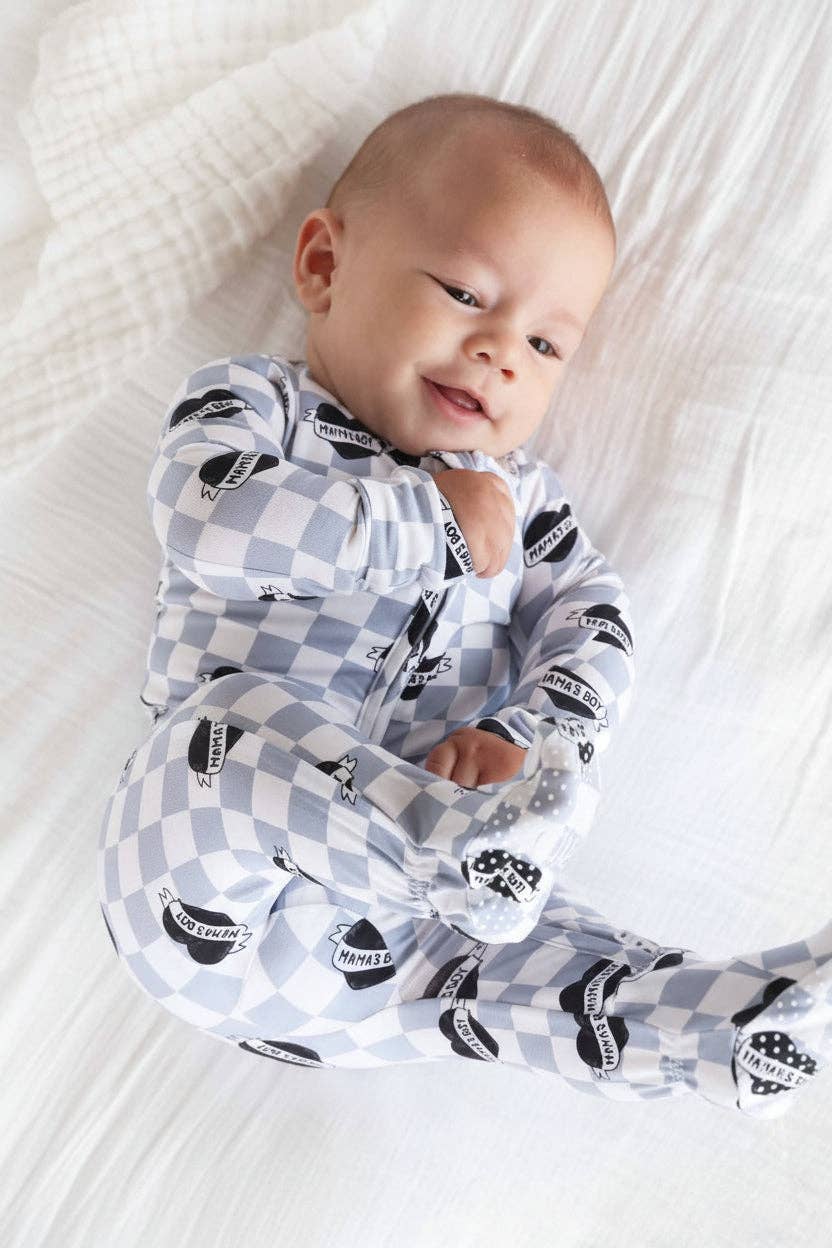 Zipper Footie (Mama's Boy)