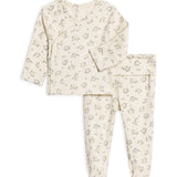 Riley Kimono Top and Pant Set (Hayden Floral/Denim Mist)