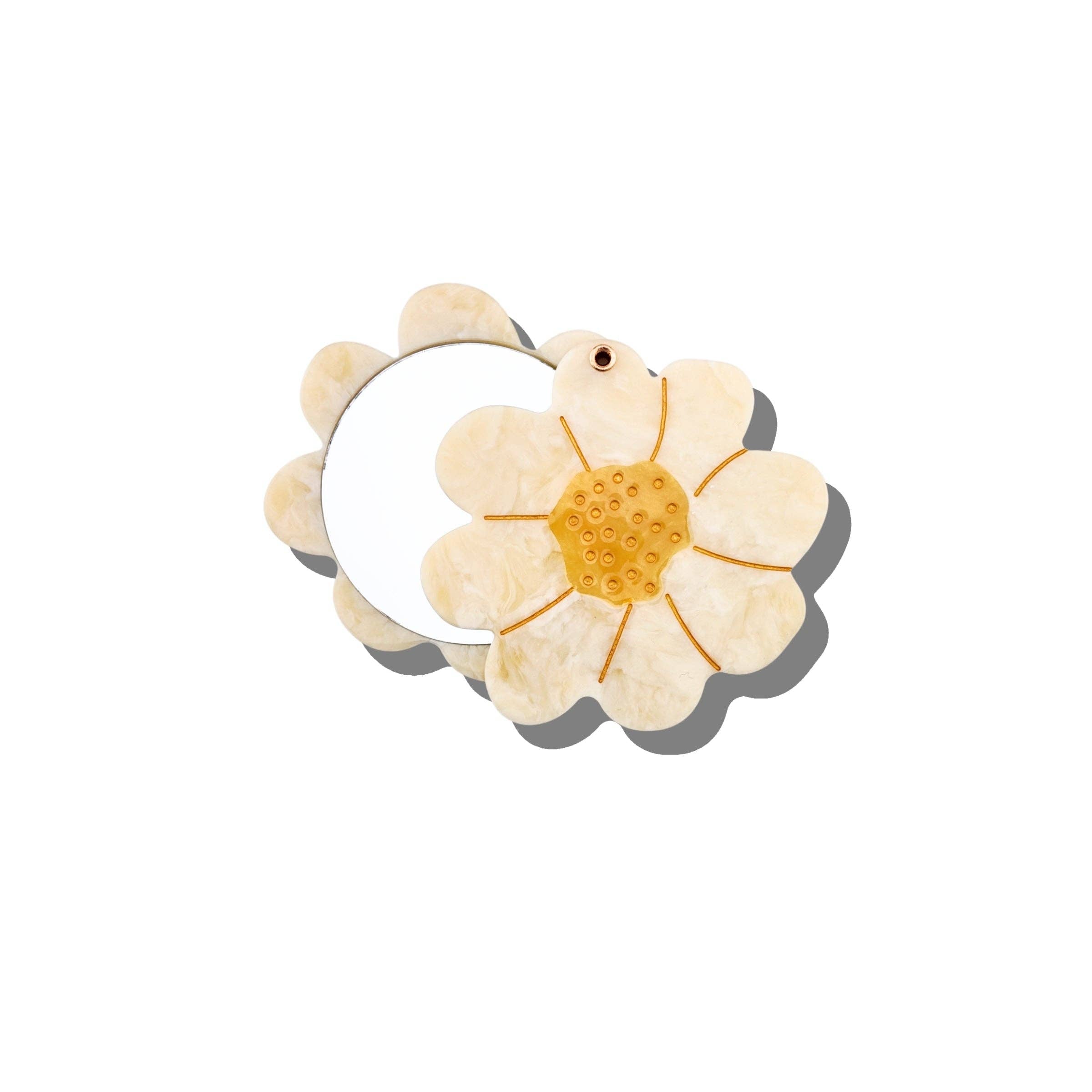 Compact Mirror (Vintage Daisy)