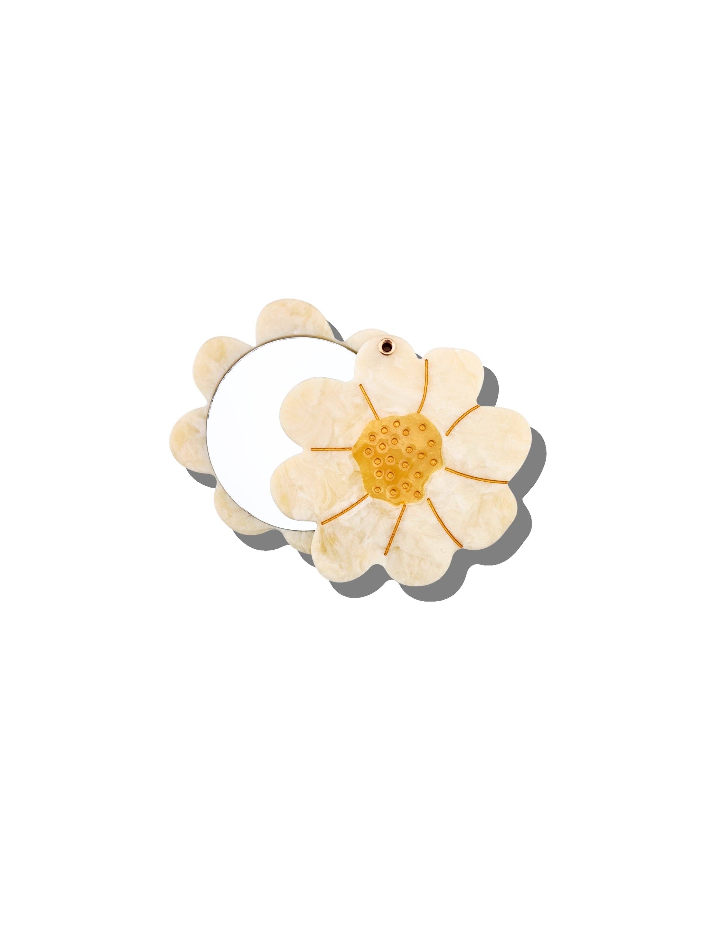 Compact Mirror (Vintage Daisy)