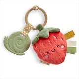 Plush + Teether (Strawberry)