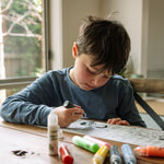 Peel & Stick Solid Paint Set for Window Art
