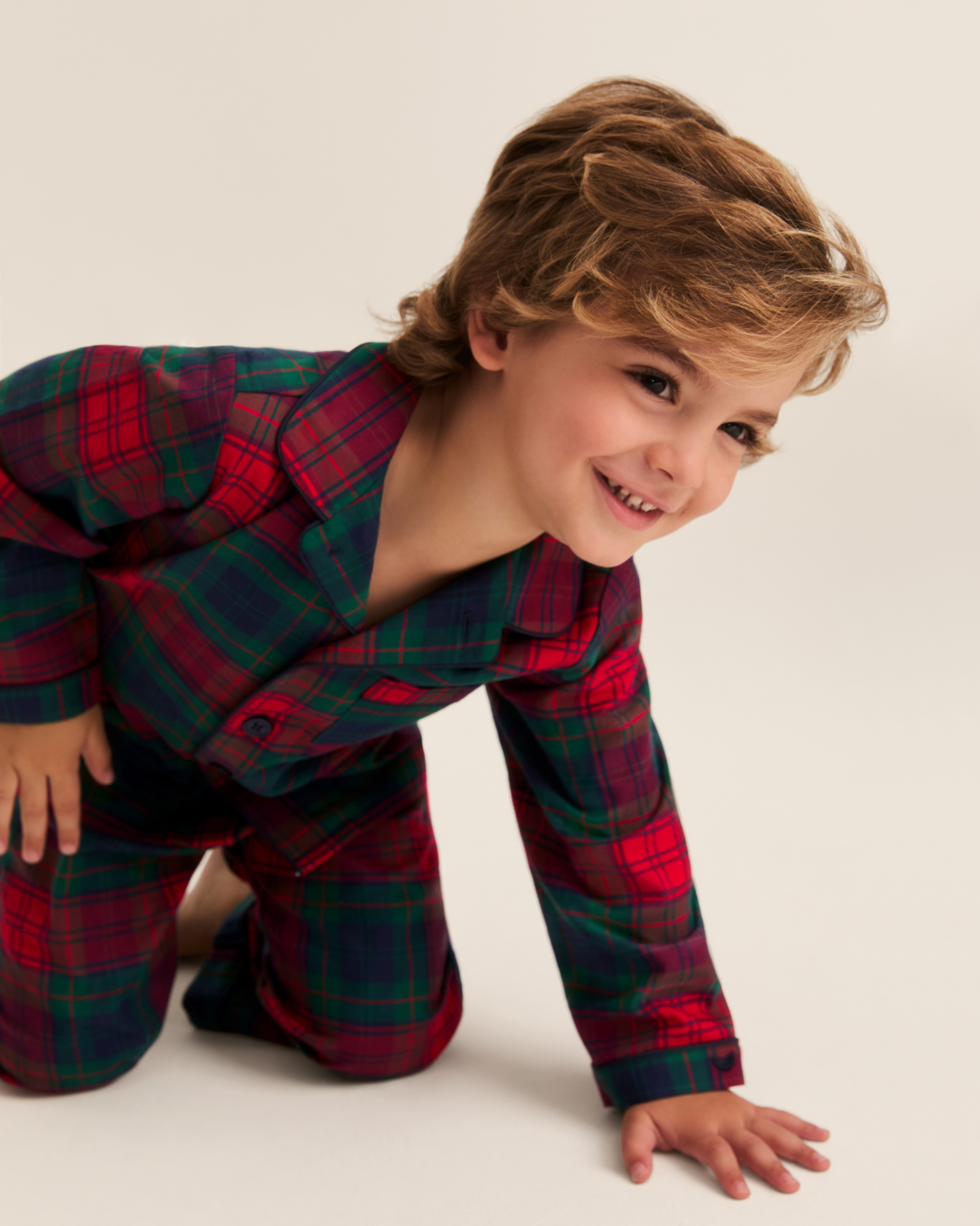 Children's Twill Pajama Set (St. James Tartan)