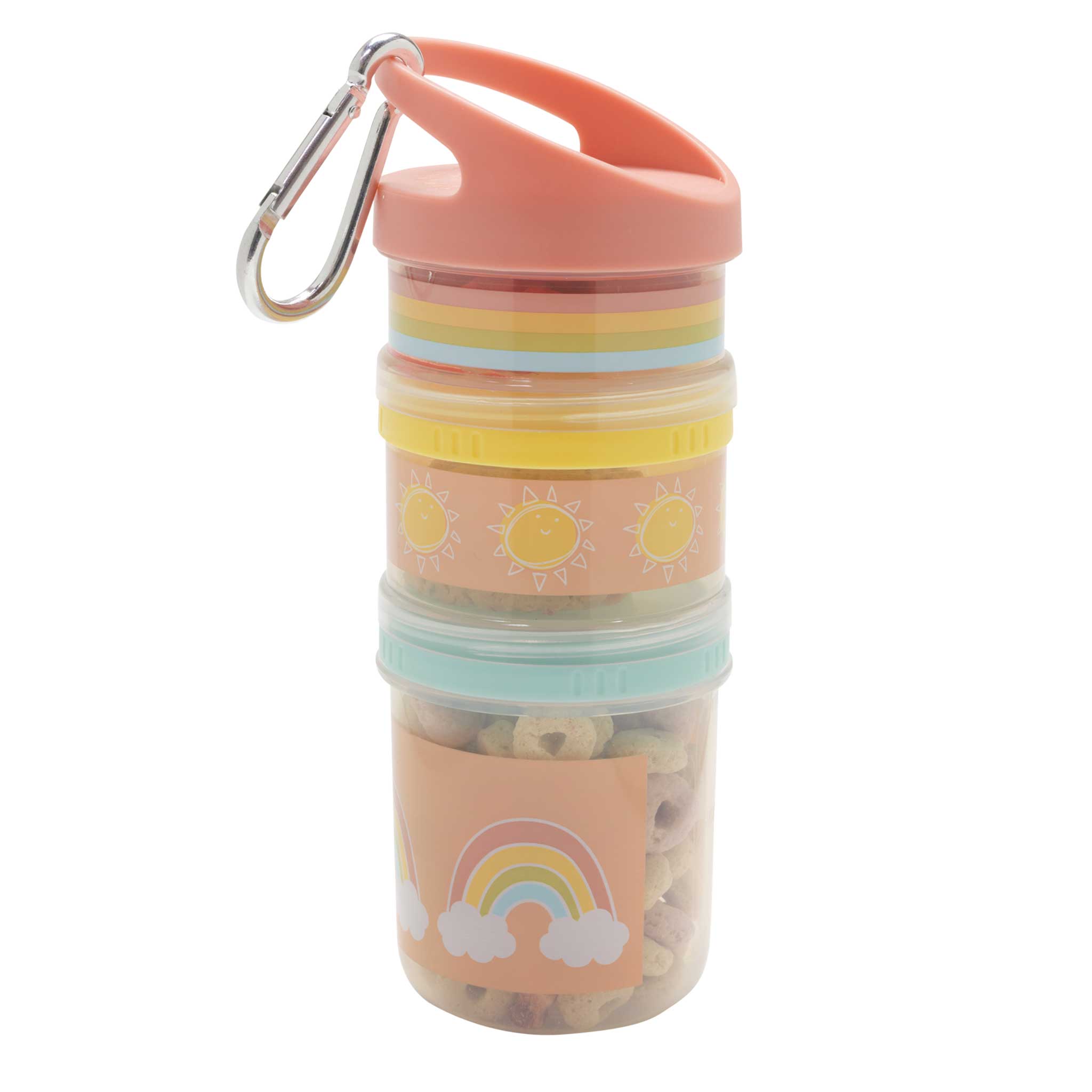 Twist & Snack Stacker (Rainbows & Sunshine)