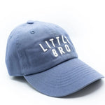 Little Bro Baseball Hat (Dusty Blue)