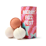 Merry Fizz Fest Bath Bombs